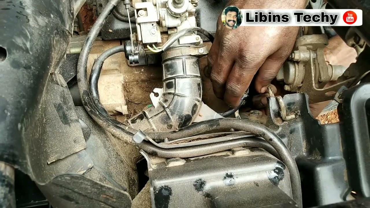 #Activa Starting problem l Removing Starting motor