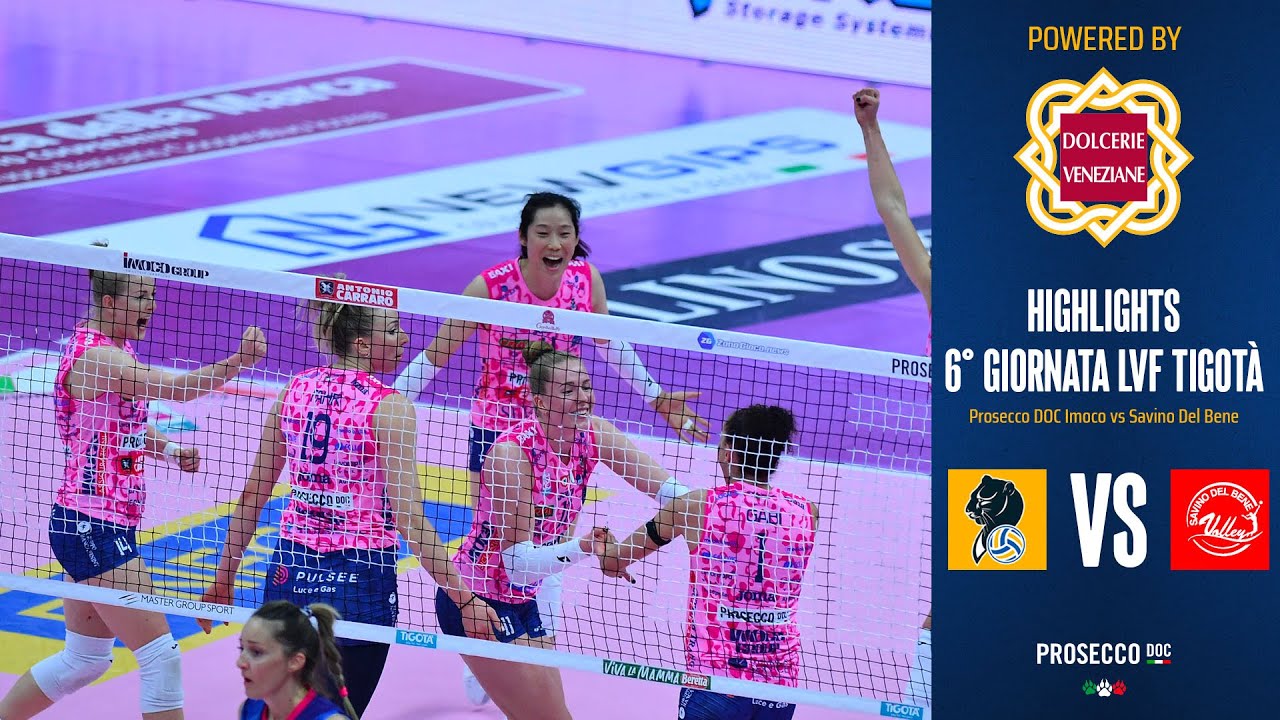 HIGHLIGHTS |  Prosecco DOC vs Savino Del Bene Scandicci (3-0) - POWERED BY DOLCERIE VENEZIANE