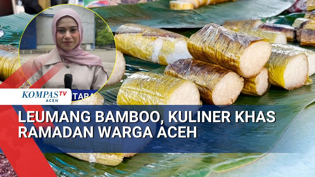 Leumang Bambu Kuliner Khas di Bulan Ramadan