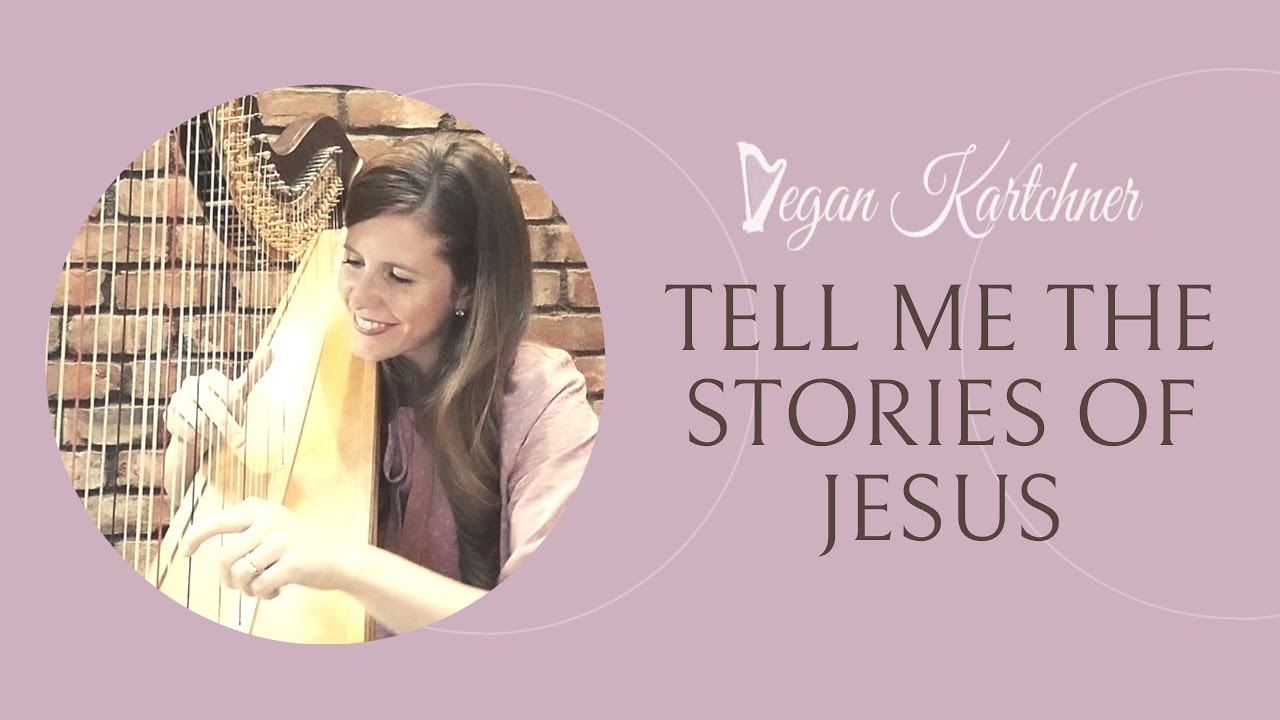 Tell Me the Stories of Jesus | Easy lever/pedal harp solo!