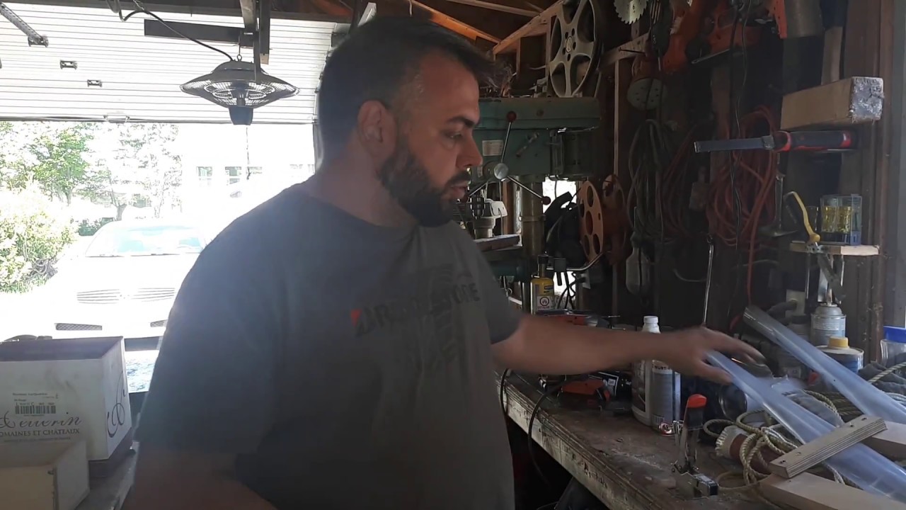 Comment souder la toile de la serre et reparer un trou
