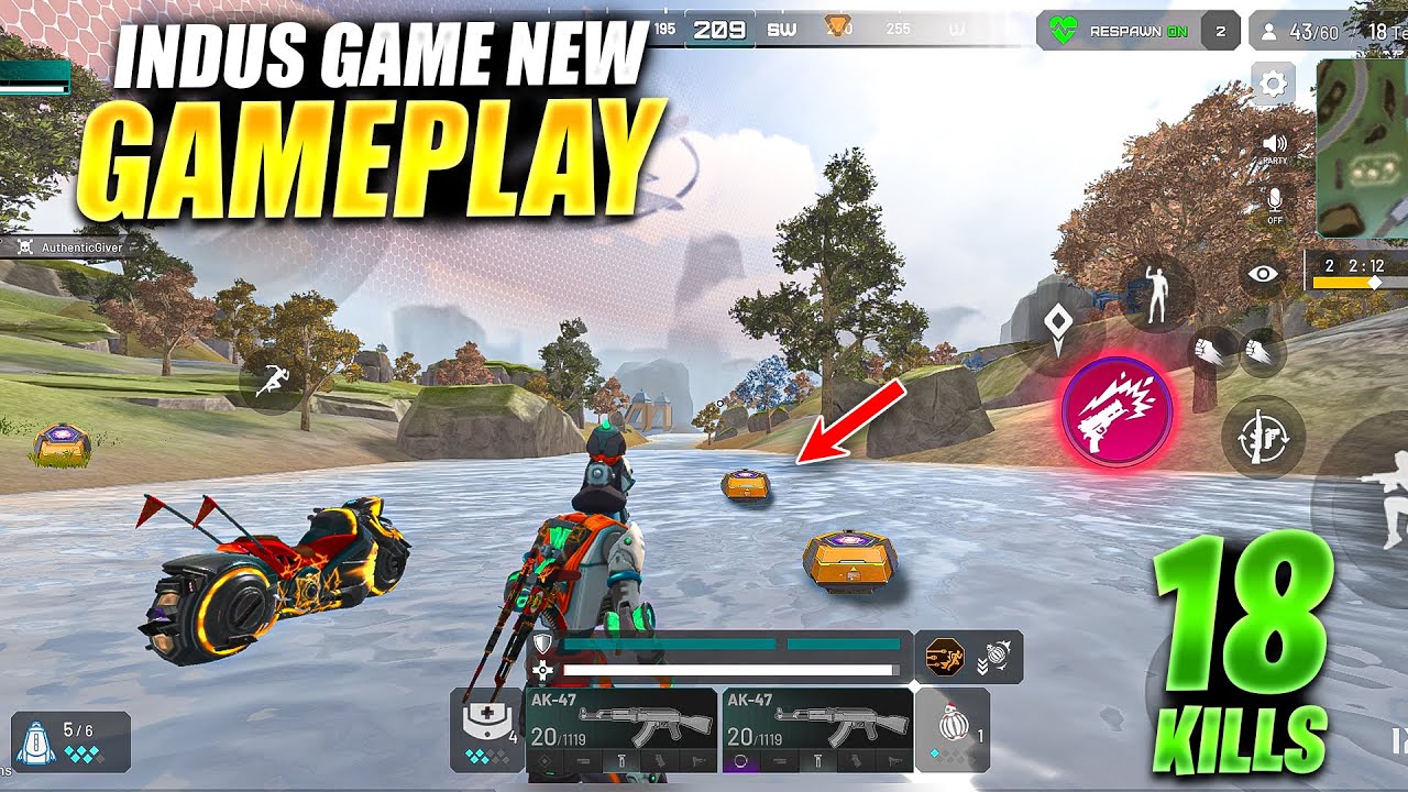 😍 Indus Game New Gameplay | Indus 18 Kills Gameplay | Indus Battle Royale #indusgame