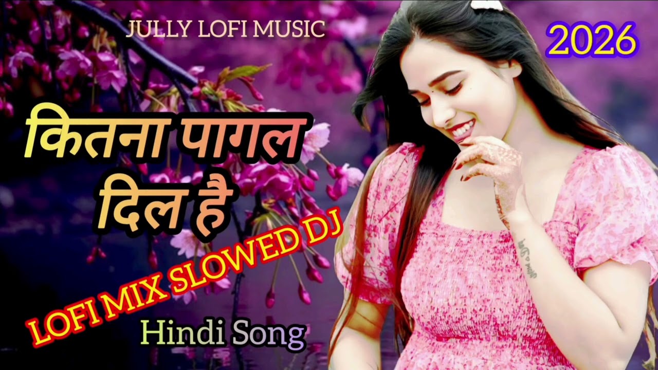 Kitna Pagal Dil Hai ❤️ Slowed + Reverb Lofi | Hindi Romantic Lofi Song | Old Is Gold Lofi Remix 2026