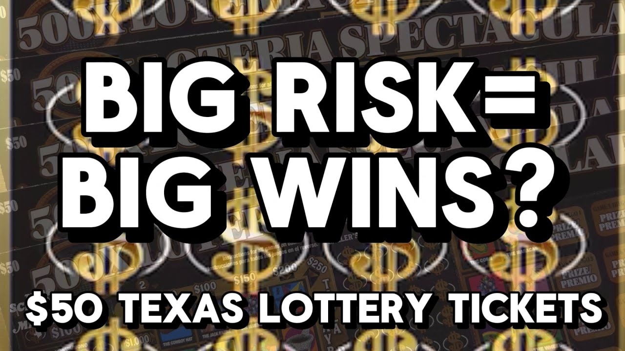 BIG RISK=BIG WINS on $50 LOTTERY TICKETS!! 💰 500X Loteria Spectacular x5 💵 Texas Scratch 'N Match