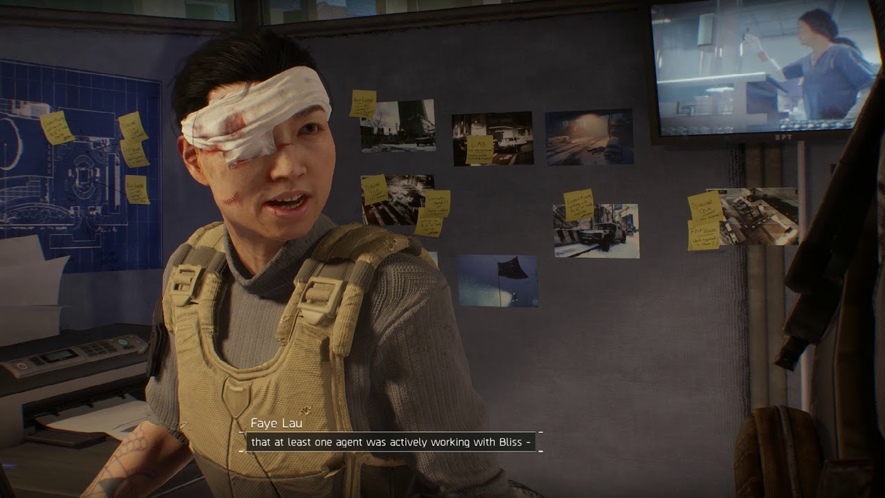 Tom Clancy's The Division [Cutscene] Faye Lau