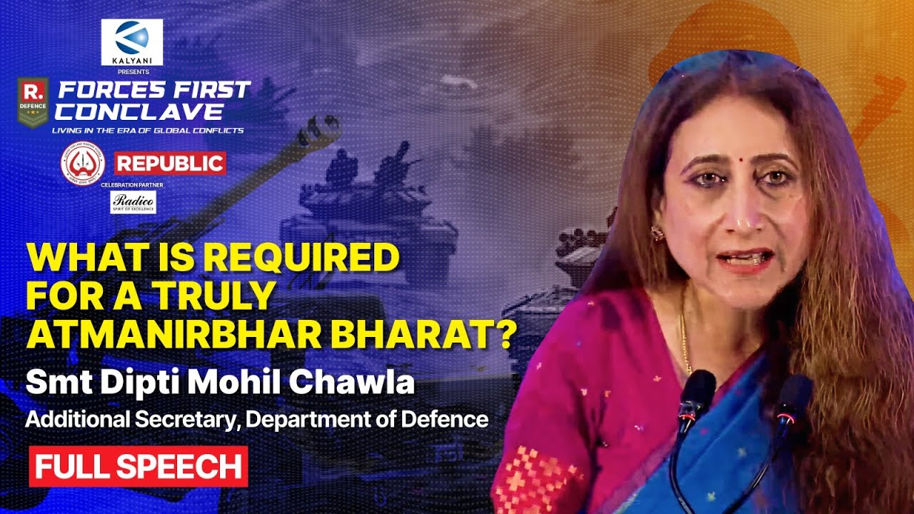 Dipti Chawla, Additional Secretary of Defence Highlights Evolution of Indian Defence Manufacturing