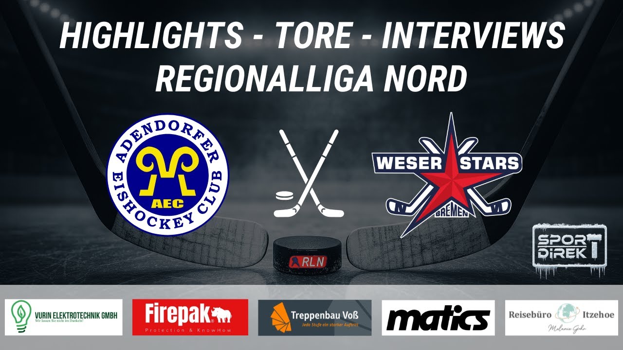 Regionalliga Nord // Adendorfer Ec vs. Weserstars Bremen