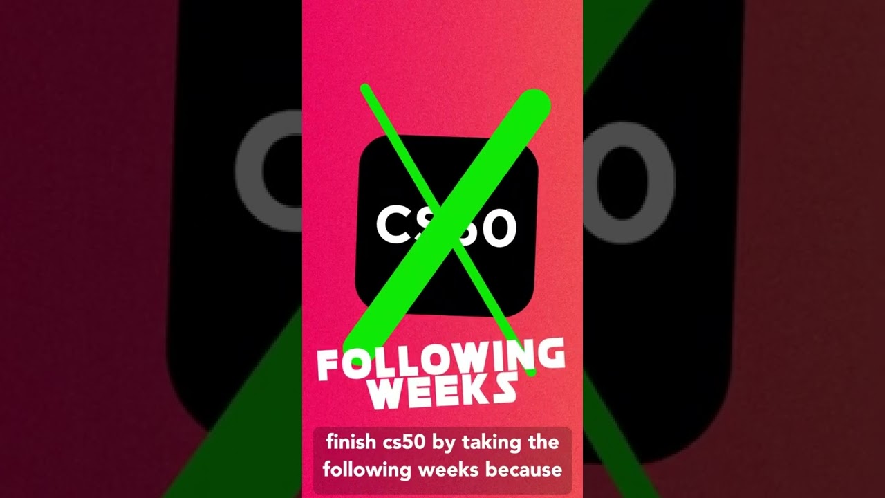 I Finished CS50 Python, What Should I Do Next?