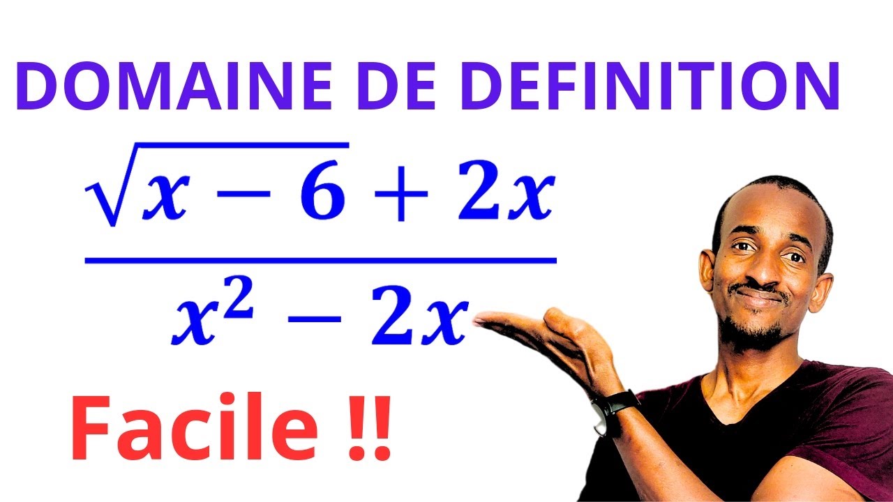 Domaine de définition