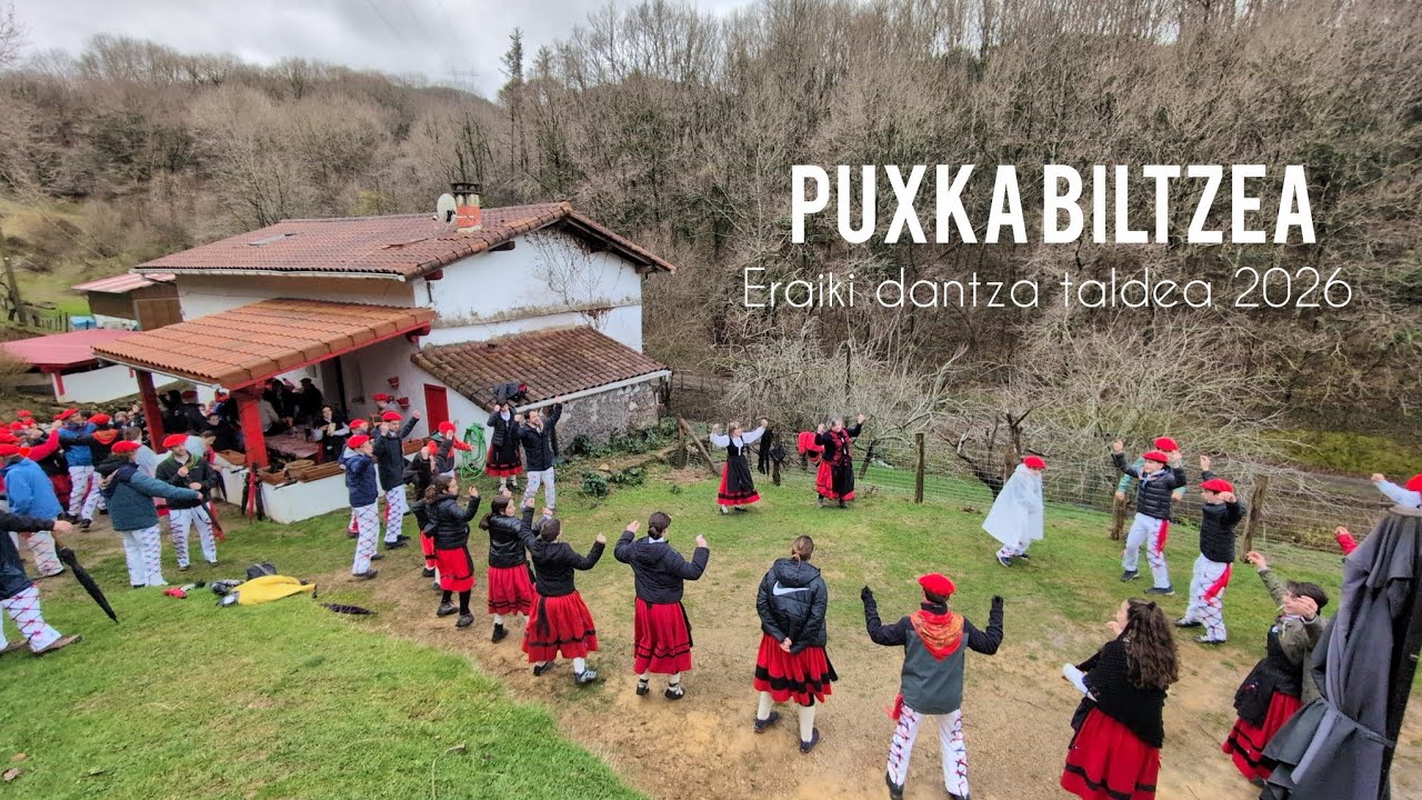 Puxka Biltzea 2026, Eraiki dantza taldea Bidasoa-Behobia auzoetan | Txingudi Onlinen 