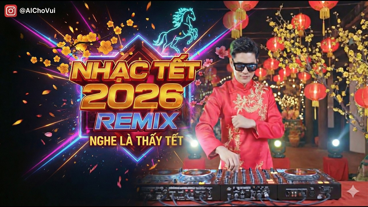 Nhạc Tết 2026 Remix - Saigon Tet Night Walking Tour | Liên Khúc Nhạc Xuân EDM Hay Nhất 🧧🌆