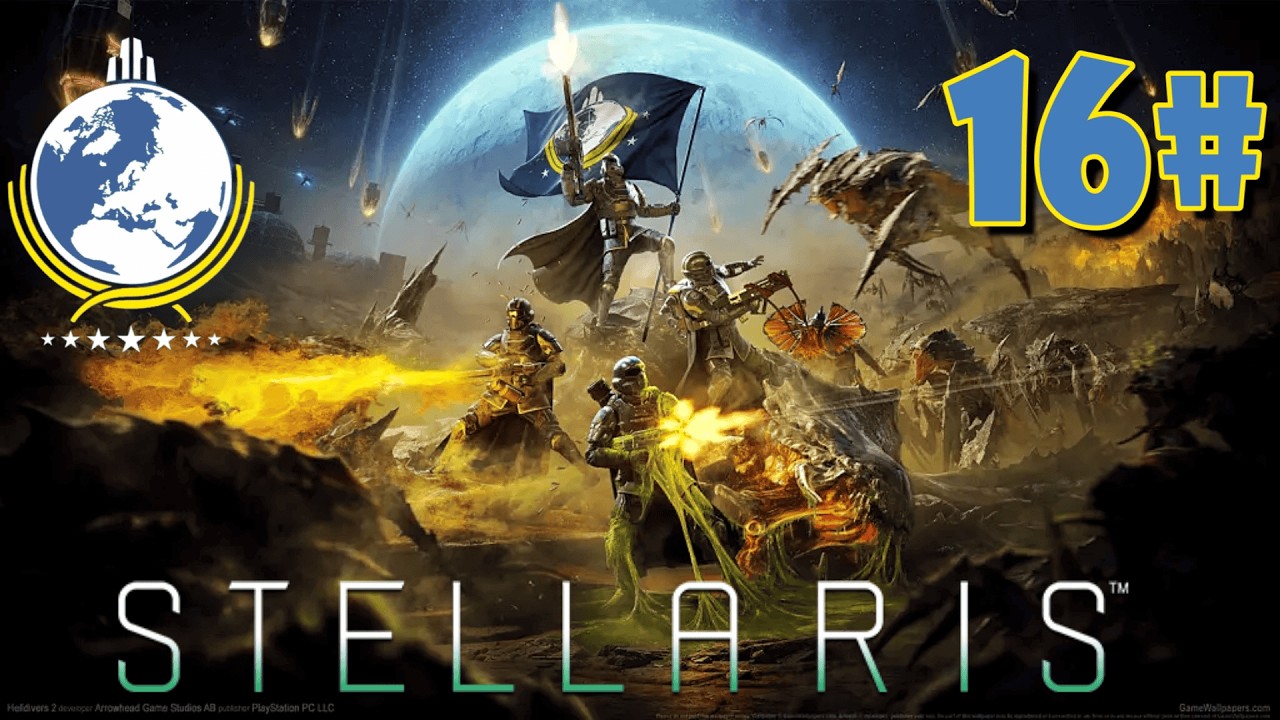 BATTLE TO DECIDE THE WAR!!!!!!!Stellaris -Helldivers 2-Super earth
