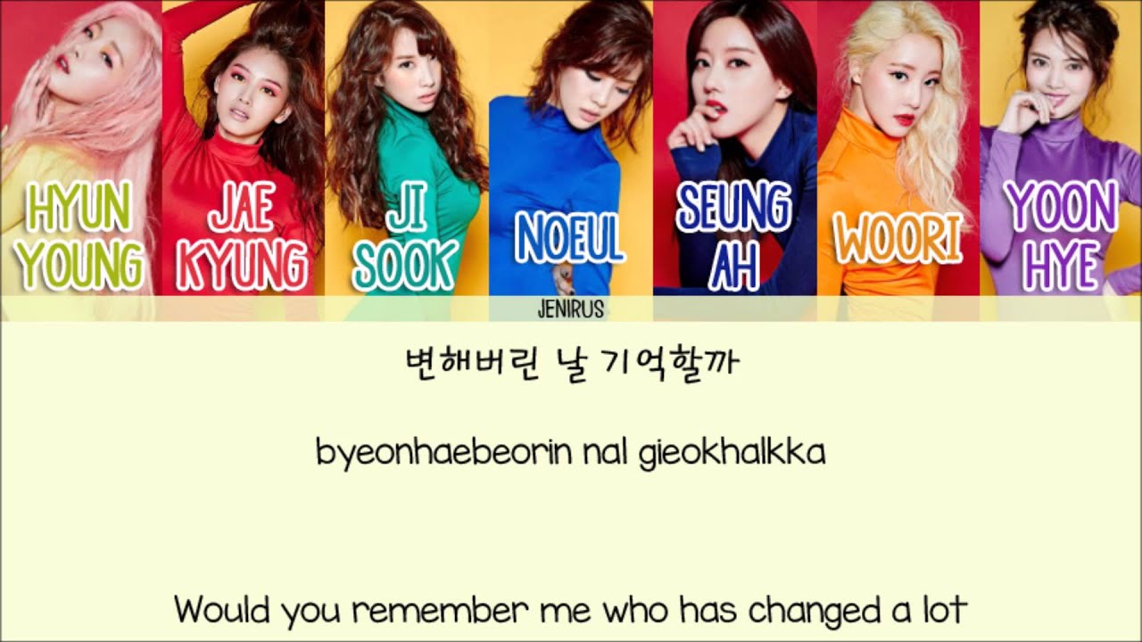 Rainbow - Black & White [Eng/Rom/Han] Picture + Color Coded HD