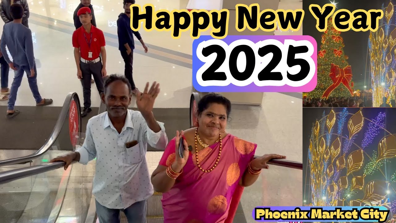 నూతన సంవత్సర శుభాకాంక్షలు Happy New Year 2025 Celebrations at Phoenix Mall Bangalore