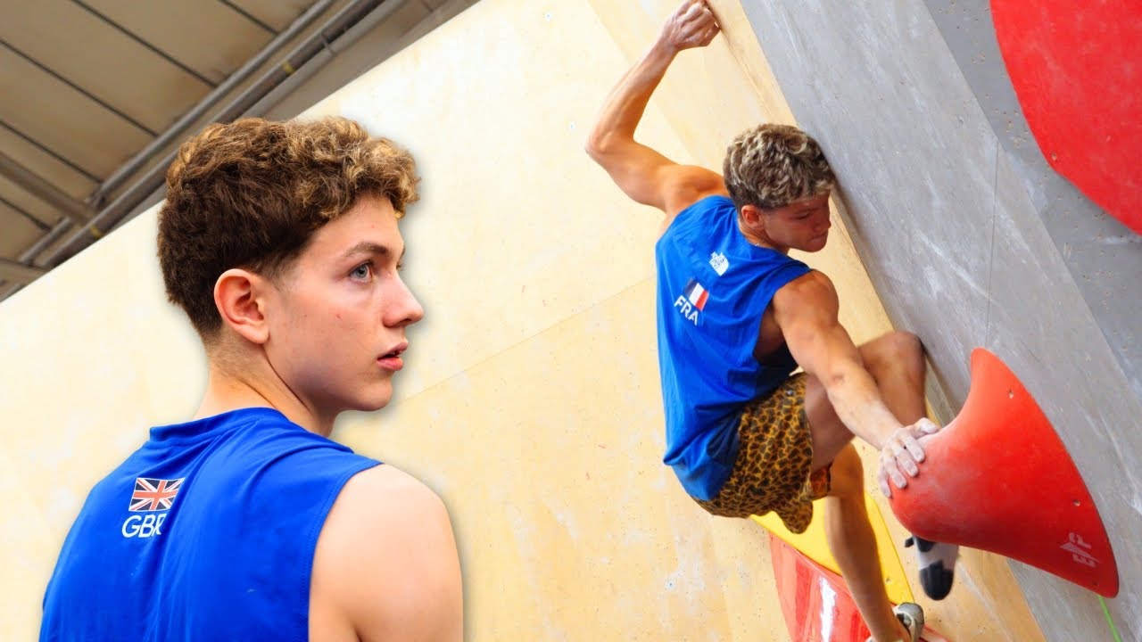 Crazy boulders with next-level French team 🔥