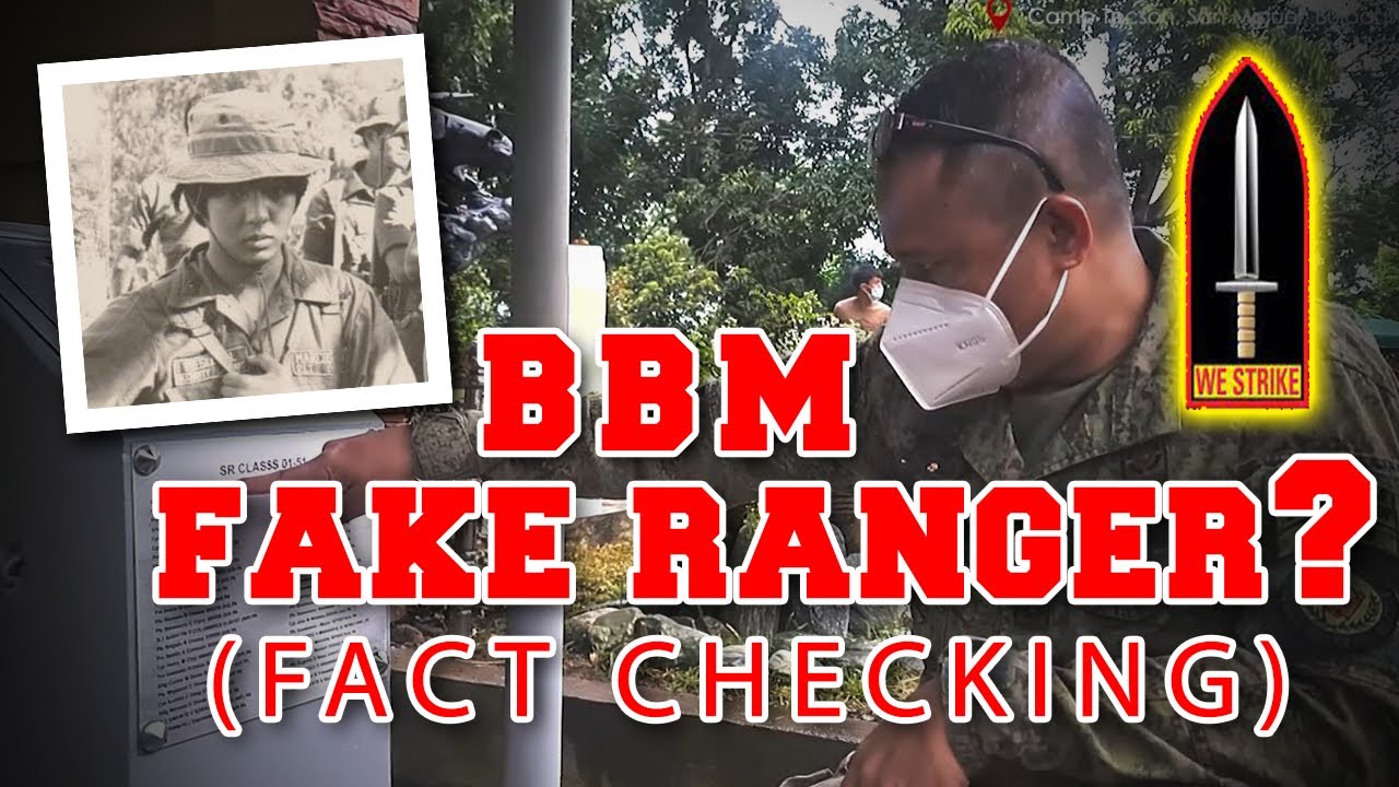 FAKE SCOUT RANGER? FACT-CHECKING BBM GAMIT ANG SR CLASS MARKERS!