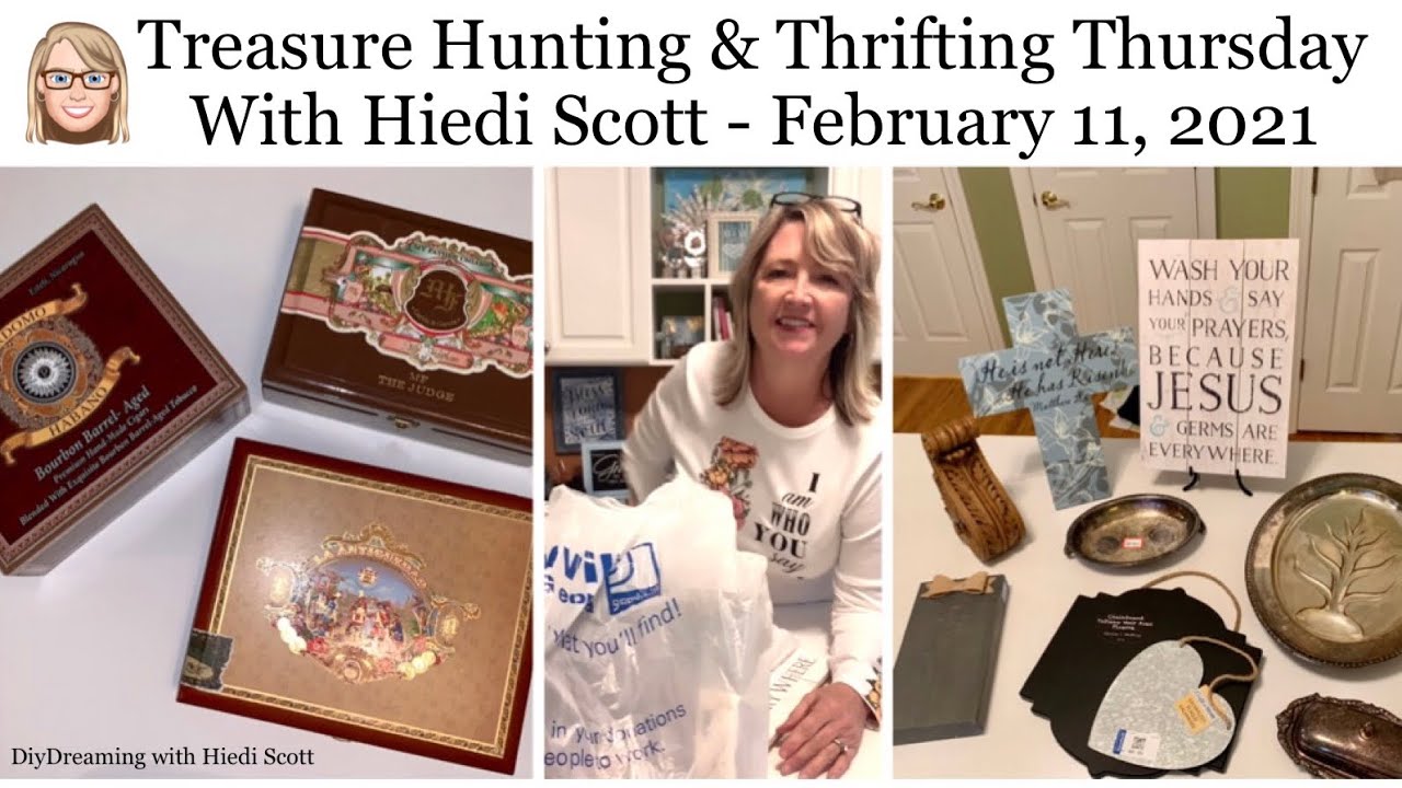 Episode 3 - Treasure Hunting & Thrifting Thursday With Hiedi Scott - February 11, 2021