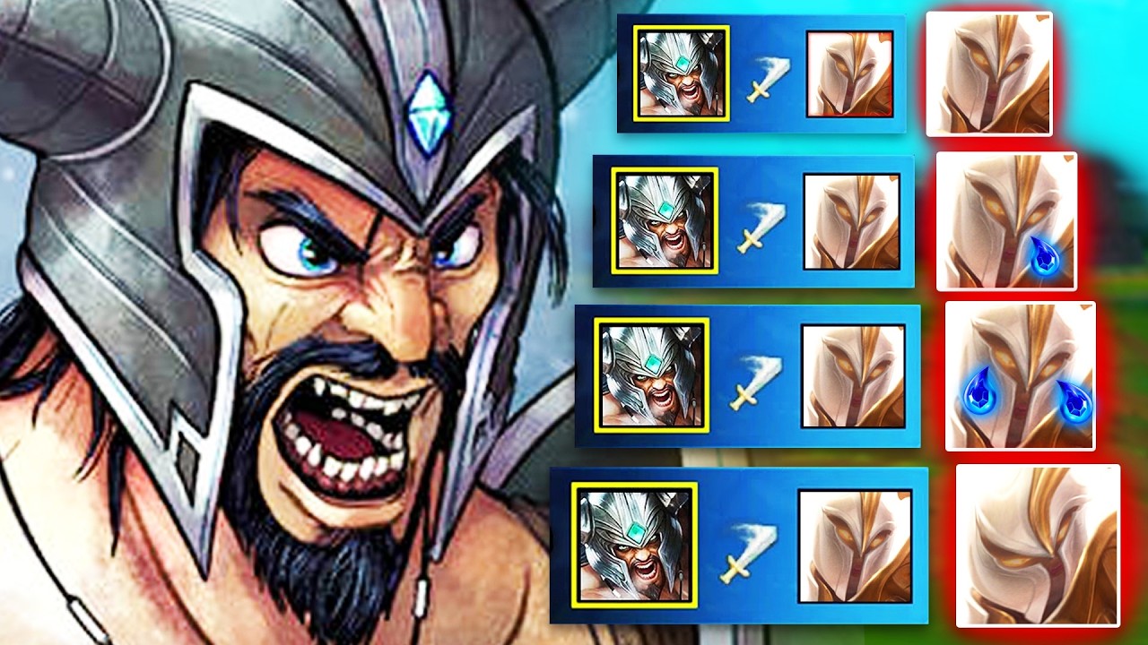 This guy made a MISTAKE picking Kayle into the Rank 1 Tryndamere...
