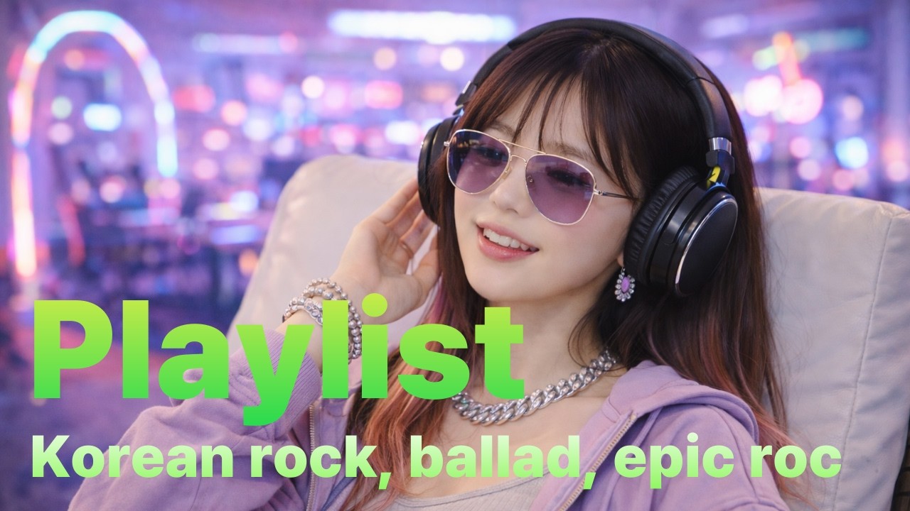 [𝐏𝐥𝐚𝐲𝐋𝐢𝐬𝐭]  Korean rock, ballad 💗 | 괜히 기분 좋아지는 감성🎧 Work · Study · Focus #kpop #rock #ballad
