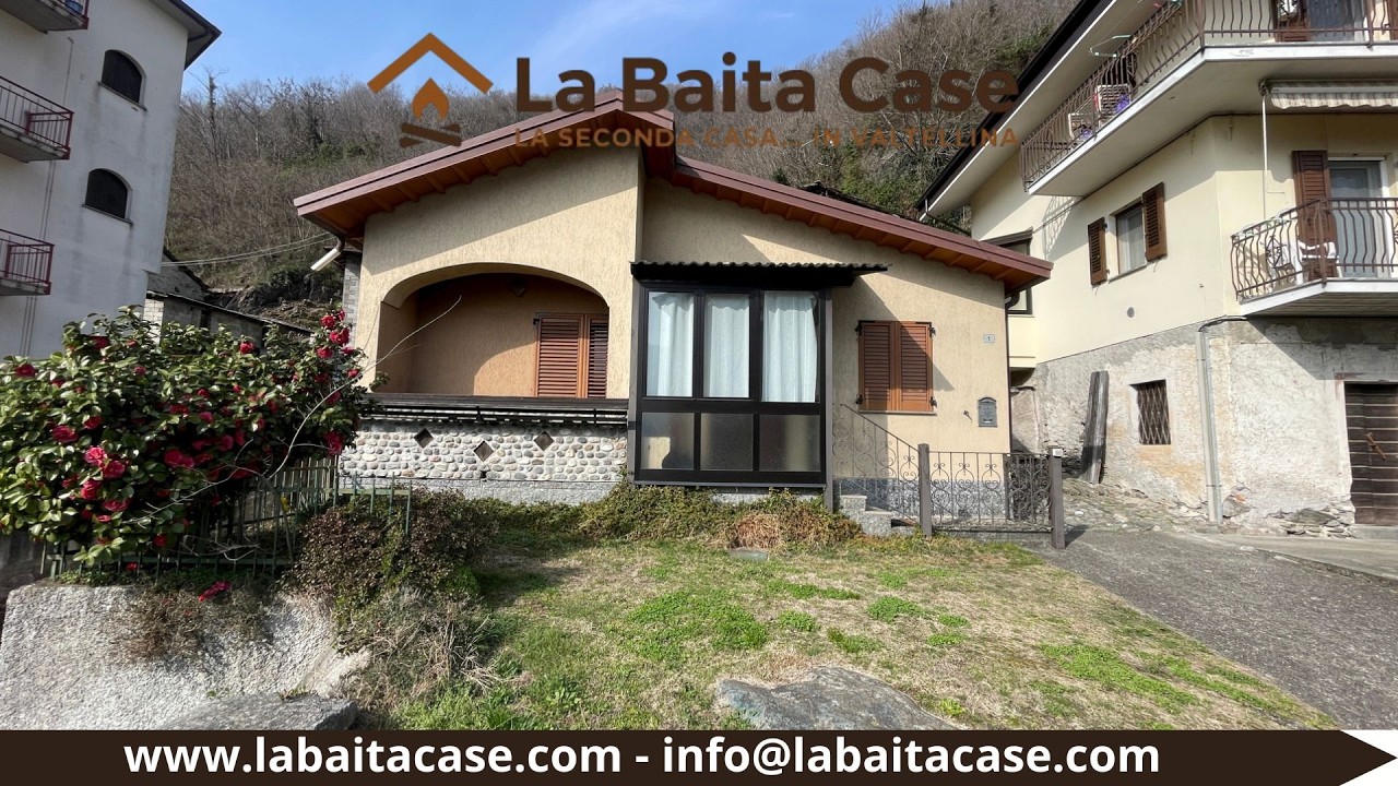 Casa singola con giardino a Traona SO2018RF - La Baita Case