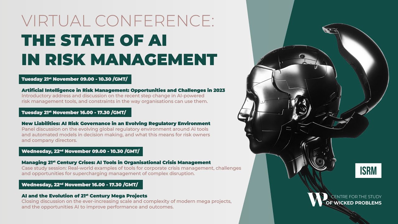 AI in Risk Management Conference - Institute of Strategic Risk Management