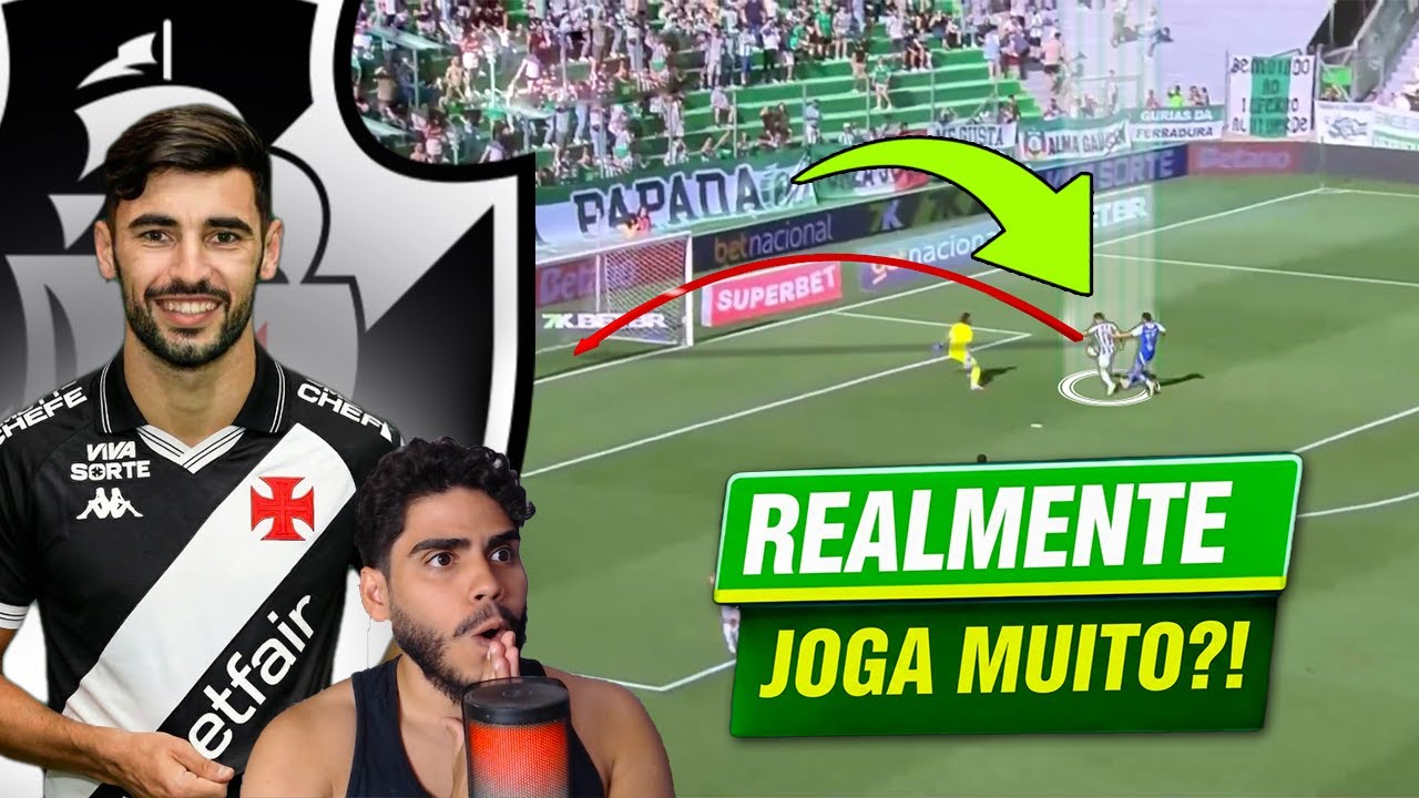 COMO JOGA GABRIEL TALIARI PROVAVEL REFOR&Ccedil;O DO VASCO PRA 2026!