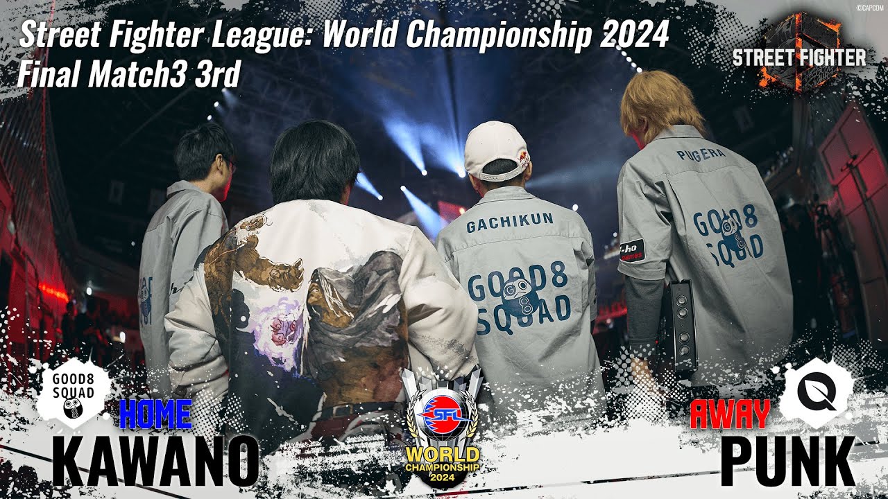 KAWANO vs PUNK「Street Fighter League: World Championship 2024 Final Match3 3rd」