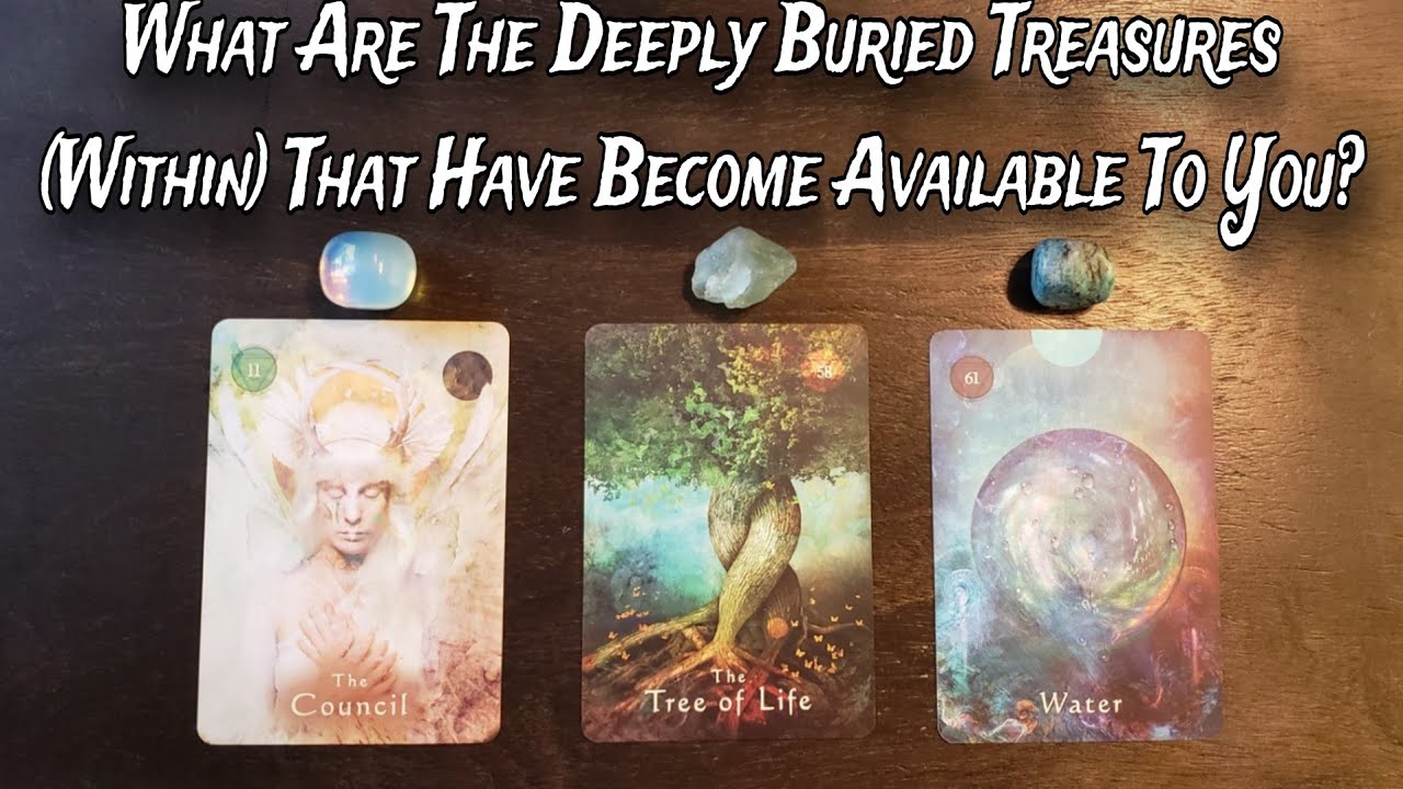 🕵‍♀️🎁 What Are The Deeply Buried Treasures That Have Become Available To You? 🌟 Pick A Card Reading