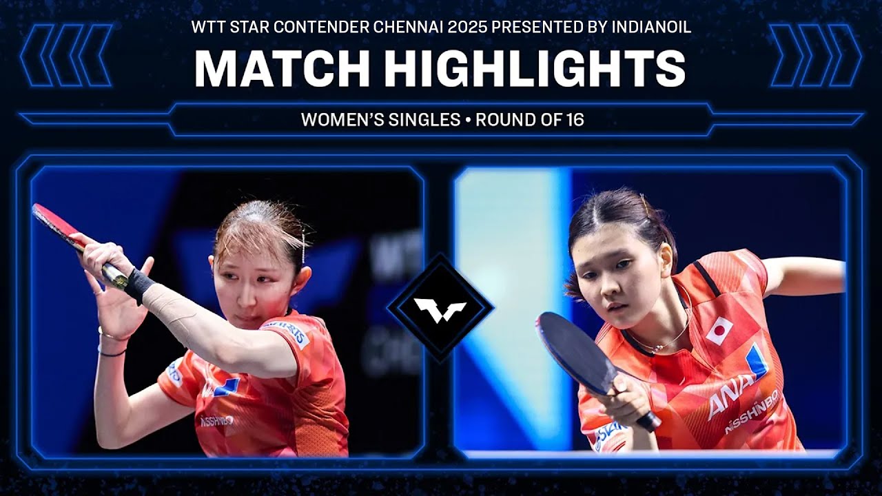 Hina Hayata vs Honoka Hashimoto | Match Highlights | #WTTChennai 2025