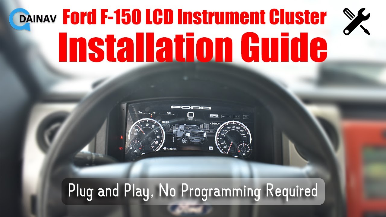 🔧 Instrument Cluster  Installation For Ford F-150 (2009-2012) | Installation Guide