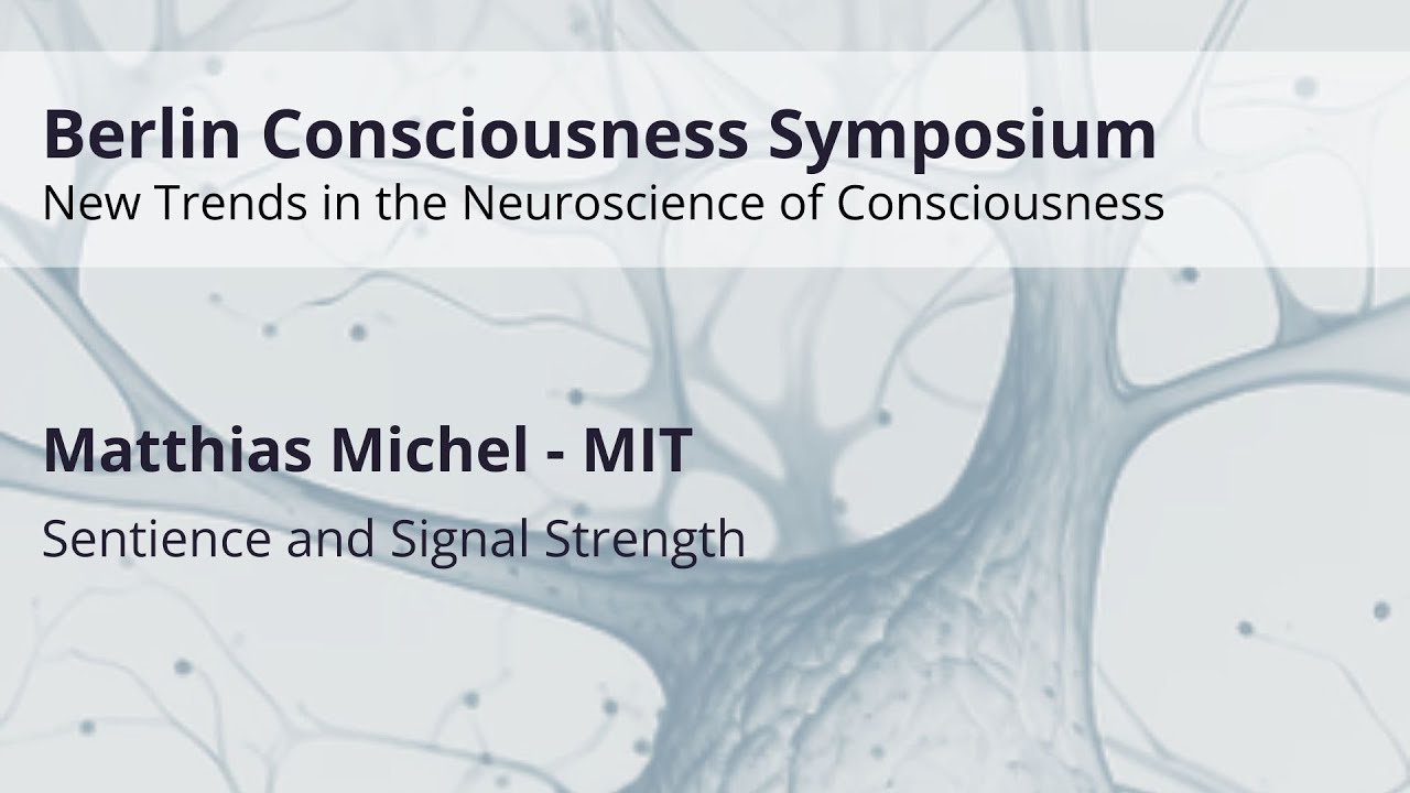 Sentience and Signal Strength