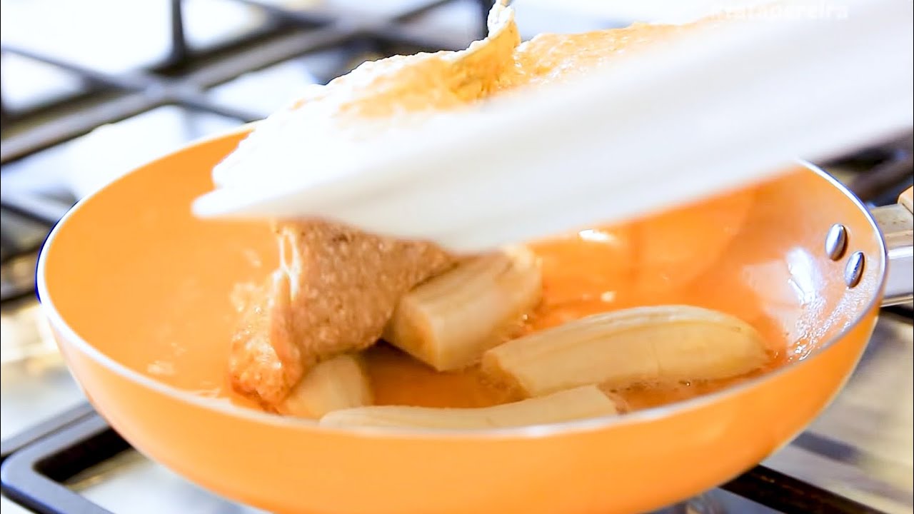 JÁ PENSOU EM COMER BANANA ASSIM NEM EU ACREDITEI NO RESULTADO