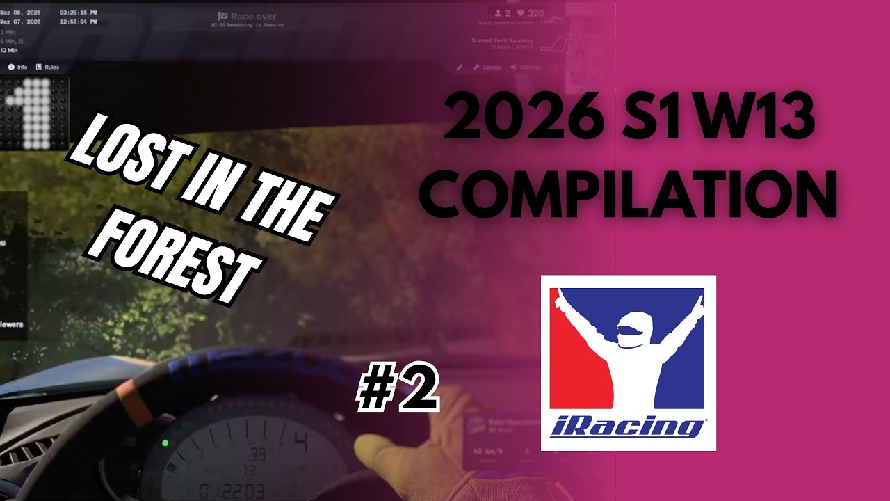 iRacing Season 1 Week 13 2026 #2 – Crash Compilation | Wrecks, Saves & Incidents