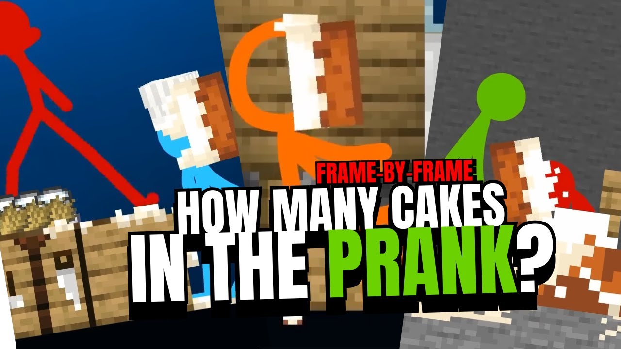 How Many Cakes Did Red Waste? - Frame-By-Frame Analysis - The Prank