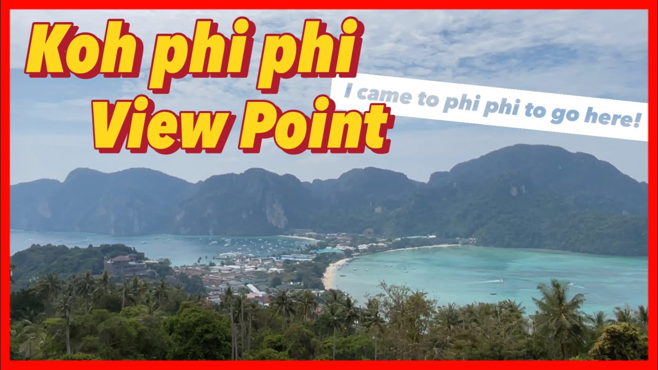 [🇹🇭4K] Walking to the Koh Phi Phi Viewpoint | A must go place on Phi Phi Island