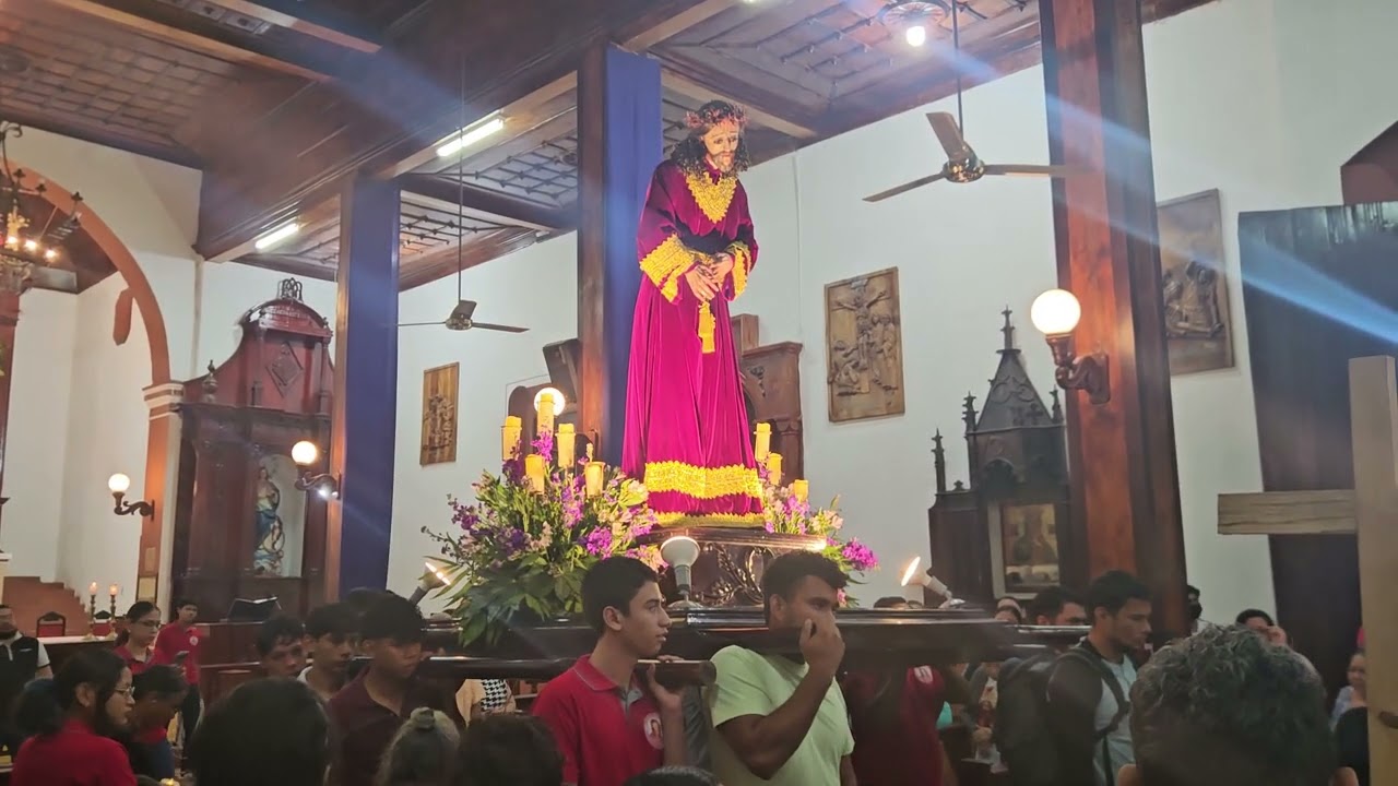 Primer Santo Viacrucis Parroquia Nuestra Señora De Guadalupe, Chinandega-Nic 2026.