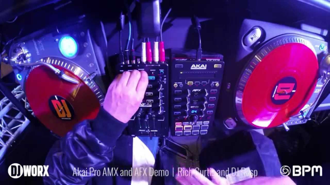 BPM 2014: Akai Pro AMX and AFX controller scratch demo