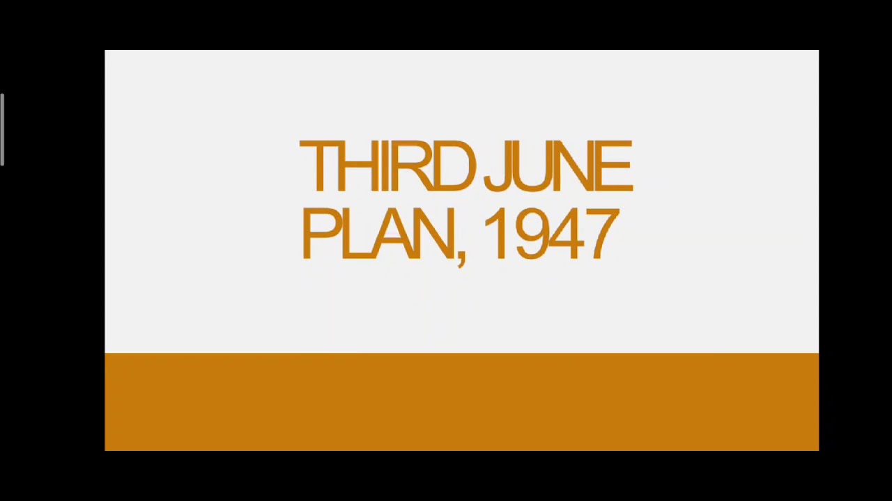 Third June Plan (1947)