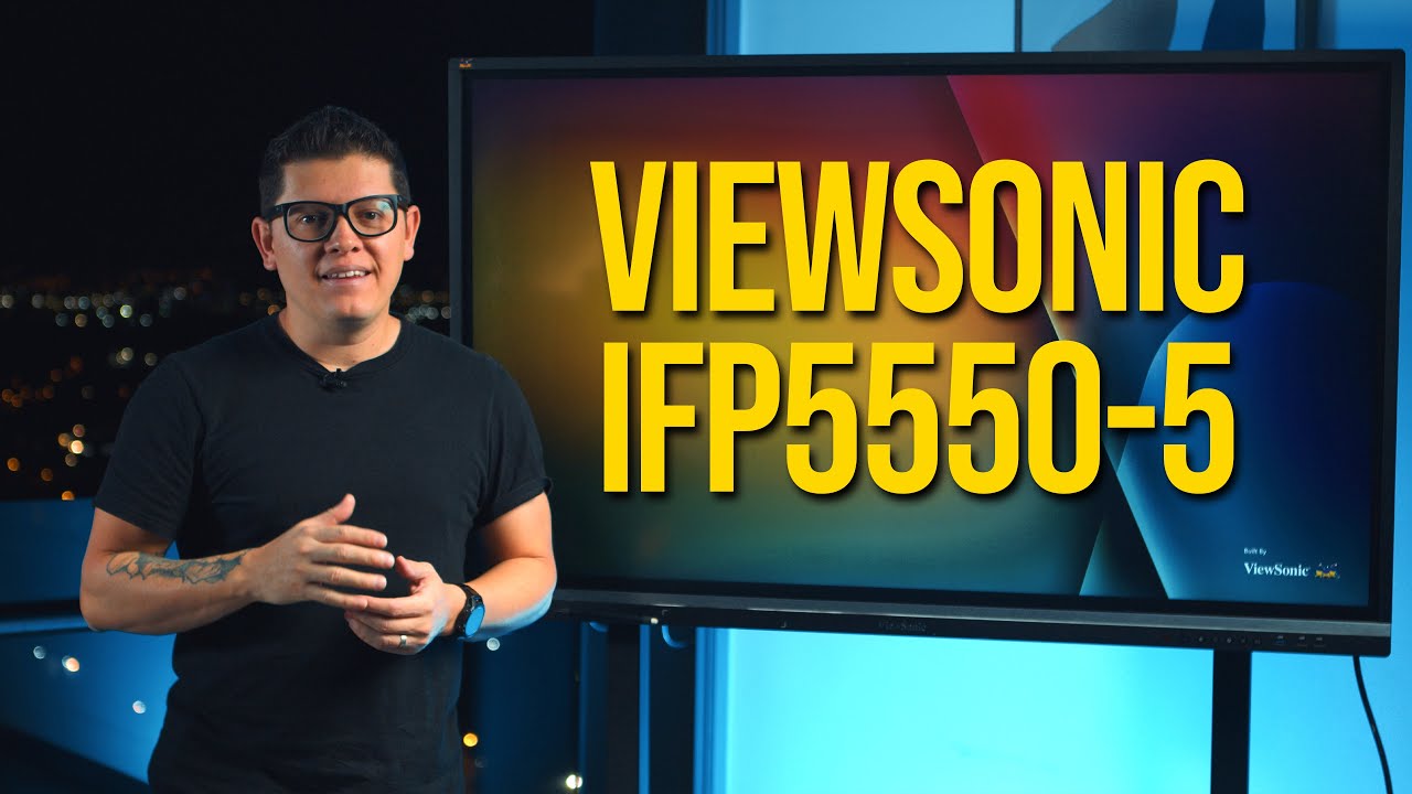 ViewSonic ViewBoard® IFP 50-5 / Pantalla interactiva 4K de 55 pulgadas