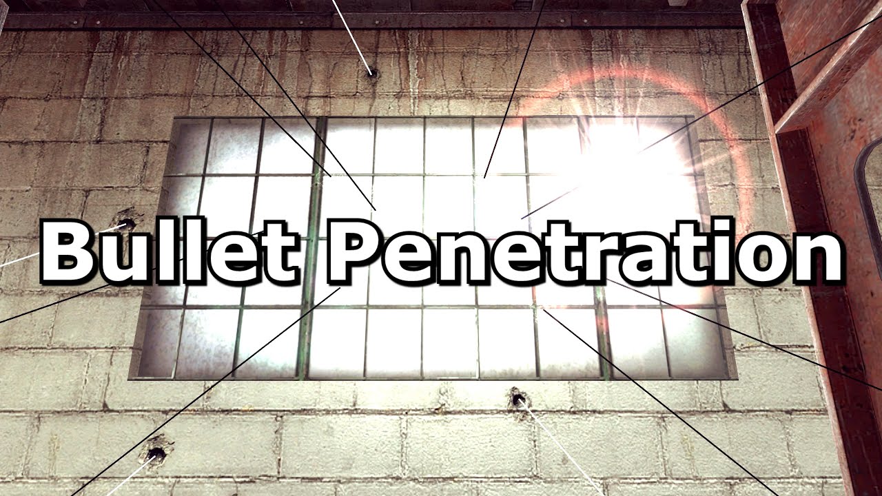 CS:GO's Bullet Penetration