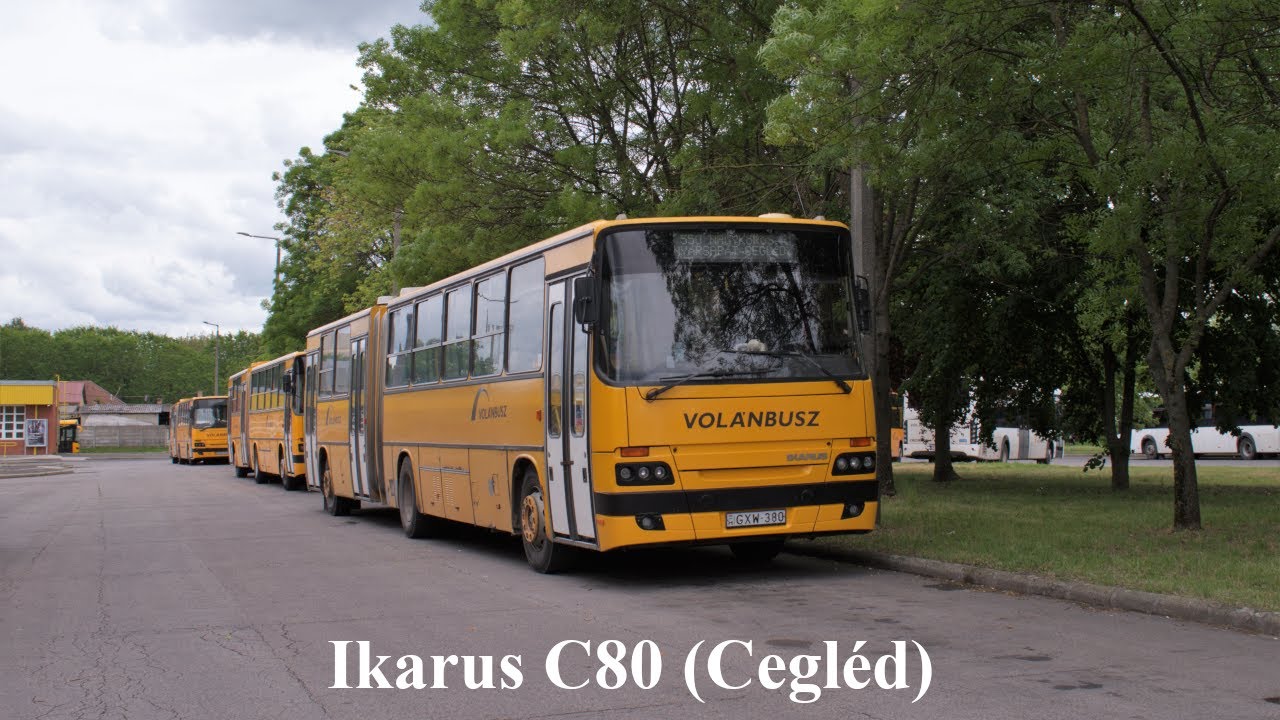 Ikarus C80-as buszok Cegléden (javított verzió)