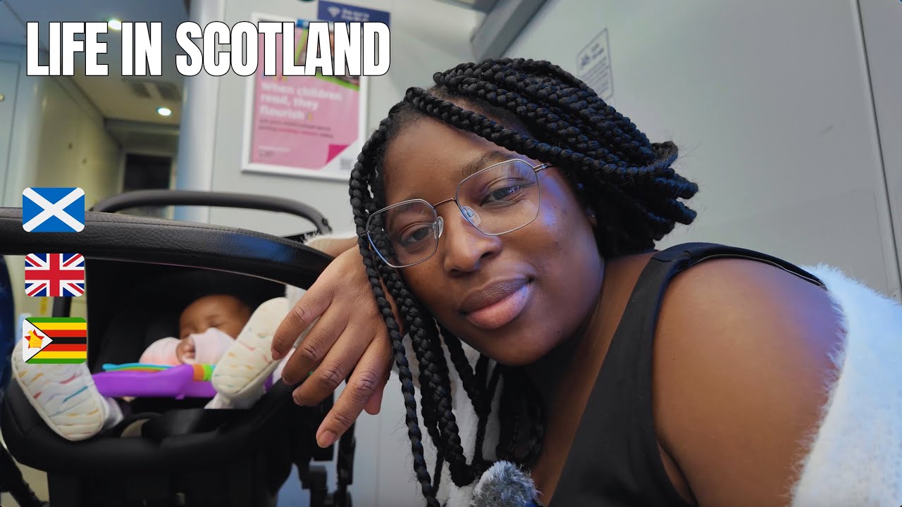 A Fun Trip to Edinburgh | Baby’s First Train Ride & Farewell