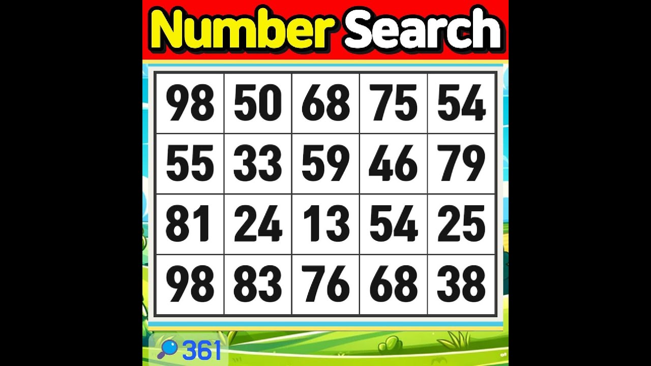 Number Search 