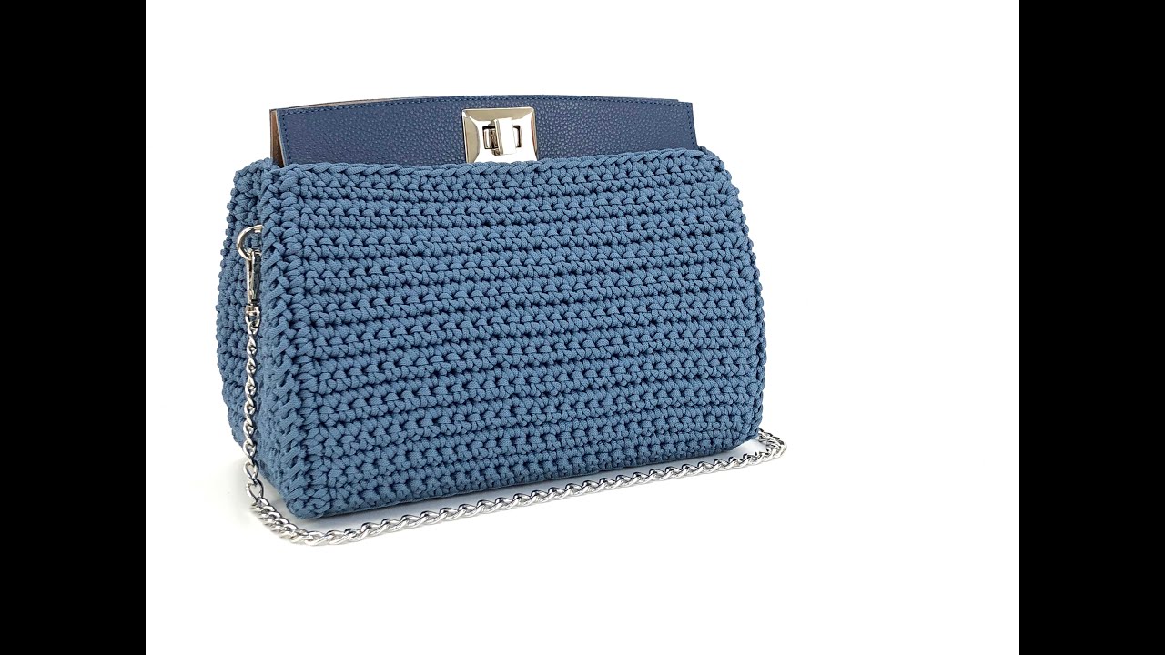 TUTORIAL BORSE UNCINETTO - POCHETTE - Banda Pocket - LA FEDE INTRECCI PREZIOSI