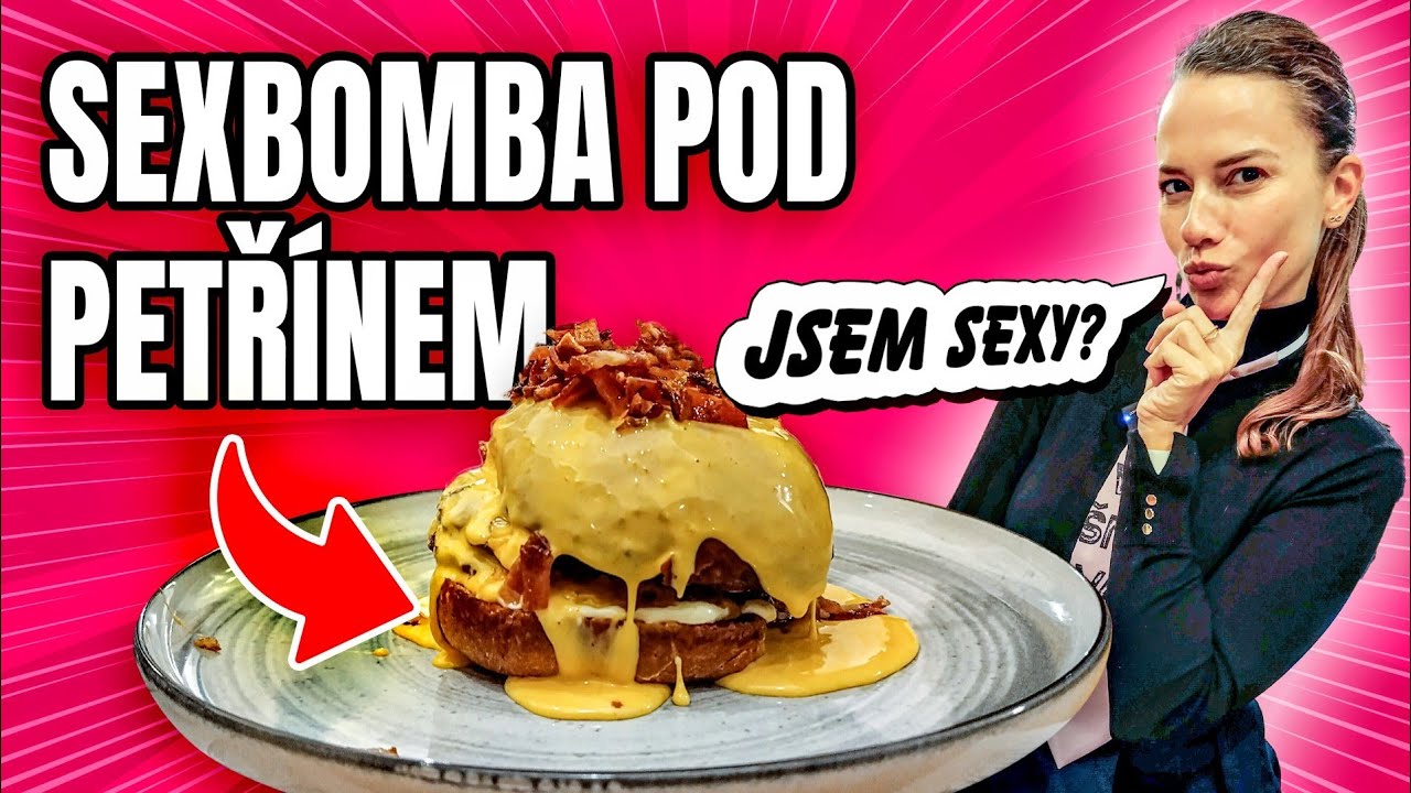 SÝROVÁ BOMBA NA TALÍŘI POD PETŘÍNEM? #jídlo #restaurace