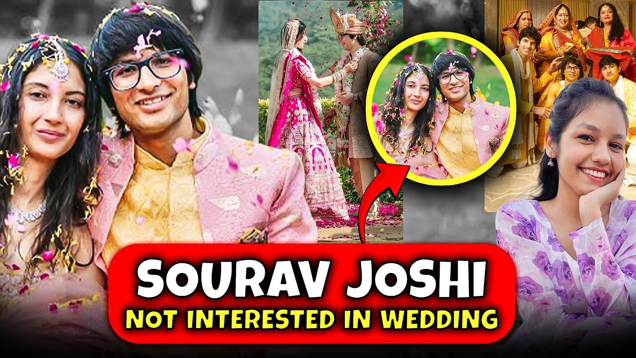WHY SOURAV JOSHI AND HIS WIFE ARE DISINTERESTED AND UNHAPPY IN THEIR OWN WEDDING 
