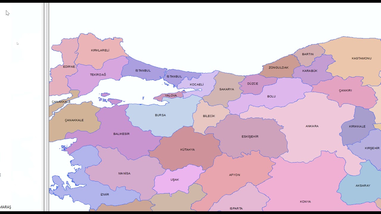 3 -ArcMap Symbology ve Görselleştirme