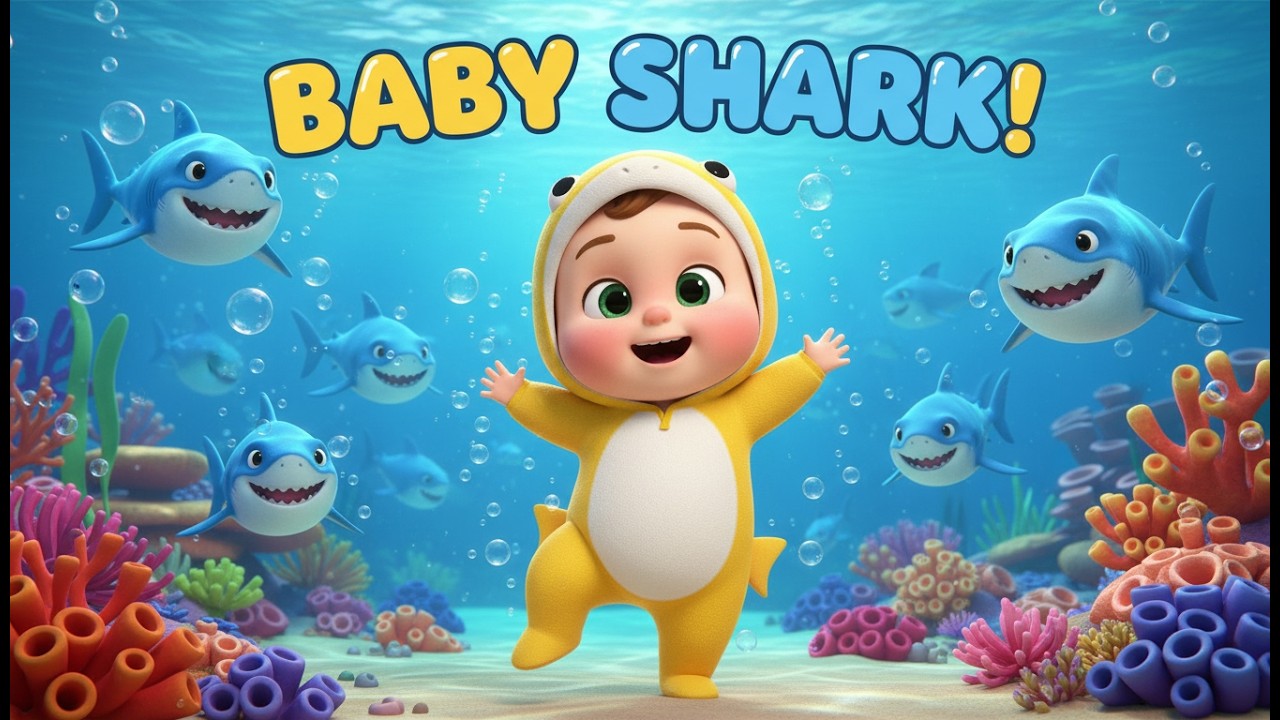 Baby Shark Dance Party 🐠 | Fun Kids Songs & Nursery Rhyme