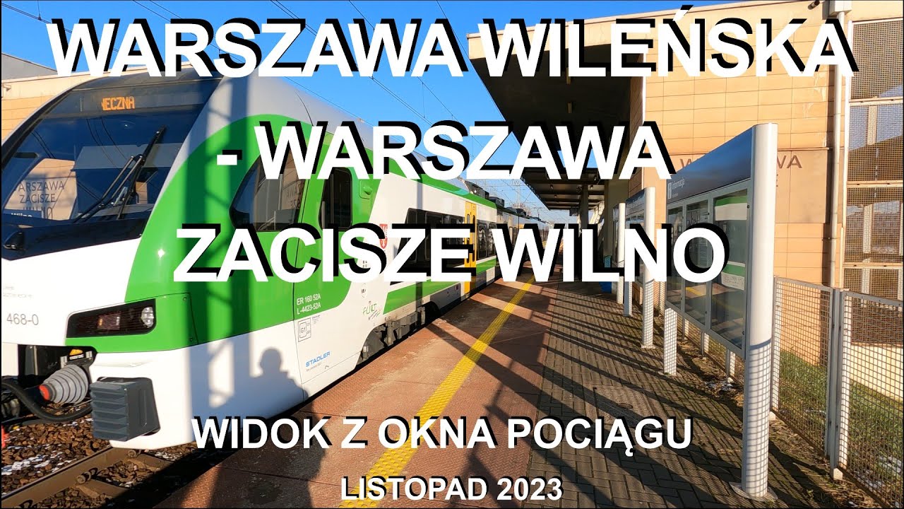 Warszawa Wileńska  - Warszawa Zacisze Wilno - widok z okna