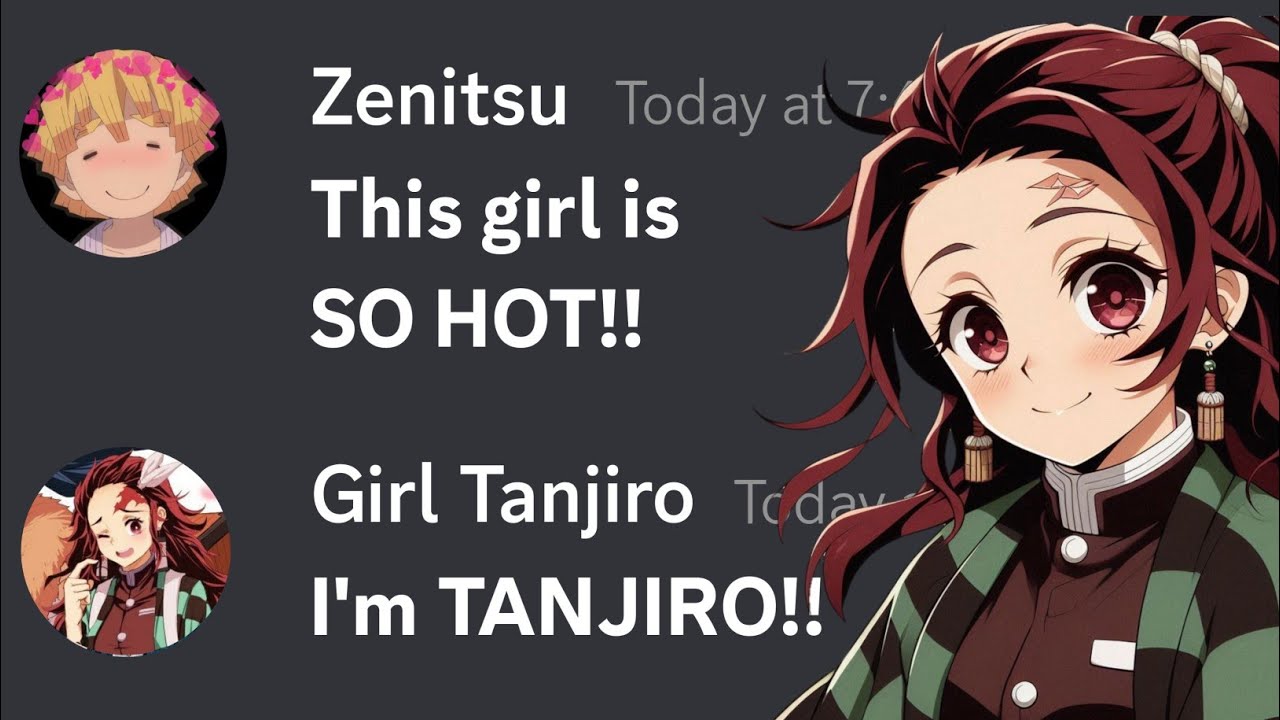 If Tanjiro becomes a Girl......